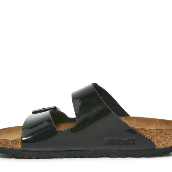 Birkenstock Arizona Sandals - Oiled Leather - Black - Size 9/9.5 - Picture 3 of 7